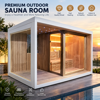 Sauna en bois sur mesure OEM, prend en charge la conception sur mesure pour les soins de santé et la réduction du stress en intérieur