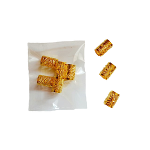 Piccolo pacchetto di plastica per gli stili Punk Rock Reggae accessori Dreadlock parrucca da discoteca e intrecciati anelli per capelli strumenti di estensione dei capelli - Product Image 4