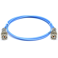 Cable coaxial triple Triax BNC 1553B Bus Jumper TRX316, línea de prueba BNC de tres pines con doble conector macho