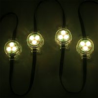 Bandes LED permanentes haute luminosité 0,96 W, étanches IP67, éclairage décoratif intérieur/extérieur pour la maison et le jardin
