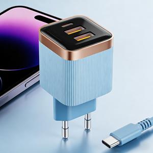 45W Multi-port GaN Fast PD Power <b>Adapter</b> Mobile Phone Fast Charging QC3.0 <b>usb</b> <b>c</b> wall charger color options - Product Image 4