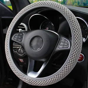 Funda <span class=keywords><strong>de</strong></span> Volante <span class=keywords><strong>de</strong></span> Coche <span class=keywords><strong>de</strong></span> Malla Transpirable Negra <span class=keywords><strong>para</strong></span> <span class=keywords><strong>Mujer</strong></span>, <span class=keywords><strong>para</strong></span> las Cuatro Estaciones, Cómoda <span class=keywords><strong>para</strong></span> el Verano, con Masaje, Accesorio Interior <span class=keywords><strong>para</strong></span> Coche - Product Image 5