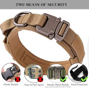 High Quality Heavy Duty Nylon Tactical Personalized Eco-friendly <b>Dog</b> <b>Collar</b> and Leash Set for Small Animals <b>Training</b> - Product Image 4