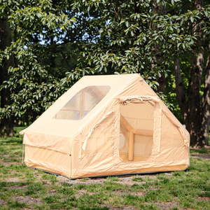 Lều cắm trại ngoài trời cỡ lớn cho gia đình, chất liệu vải Oxford chống thấm, có tính năng bơm hơi, lều cắm trại kiểu Glamping - Product Image 6