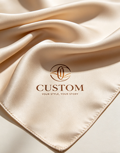 Fashion Luxury Custom Logo Brand Promotional Gifts Square Scarf Satin Neck Tie Female Hair Headscarf <b>Shawl</b> <b>Wrap</b> for Women - Product Image 2