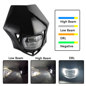 Phare YHMOTO pour KTM Beta RR, phare universel pour moto tout-terrain, pièces électriques - Product Image 4