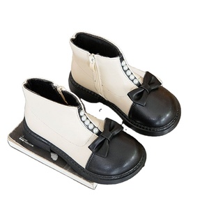 Nuovi stivali per bambini ragazze ragazzi scarpe primavera autunno stivali in pelle PU per bambini moda bambino scarpe per bambini stivali <span class=keywords><strong>da</strong></span> neve invernali caldi - Product Image 1