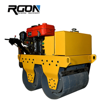 Compacteur vibrant hydraulique à double rouleau haute fréquence, à moteur diesel, pour travaux routiers - Vente en gros