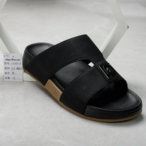 Sandales plates classiques de luxe pour hommes, fabriquées en Guangdong, avec plateforme rehaussante, design nouveau et confortable, produit le plus vendu - Product Image 3