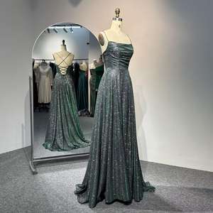 فستان سهرة أنيق على شكل صدرية للحفلات وحفلات الزفاف وصيفات العروس، فستان نسائي فاخر وأنيق ومريح للربيع - Product Image 2