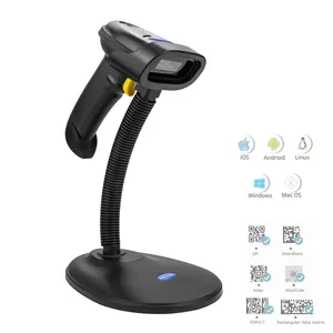 Netum 1228BL lettore di codici a barre portatile portatile Lector codificgo De Barras 2D Scanner di codici a barre Wireless