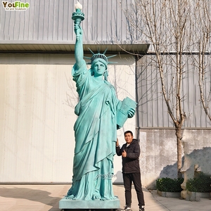 11mフリーダムシンボル屋外ガーデン巨大グランデ大ブロンズ自由像彫刻 - Product Image 4