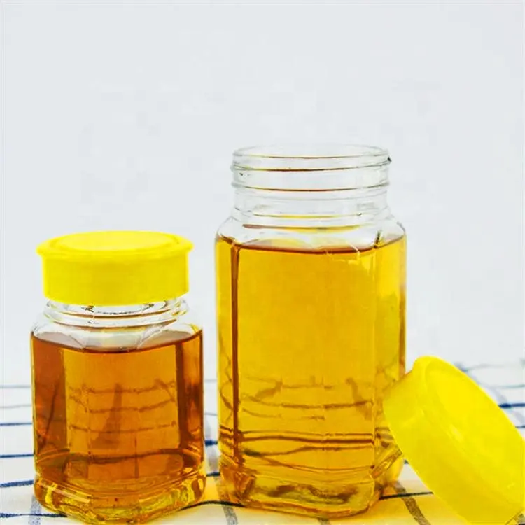 Vide clair d'emballage de miel miel pot conteneur supports de stockage en vrac inde cuisine thé café