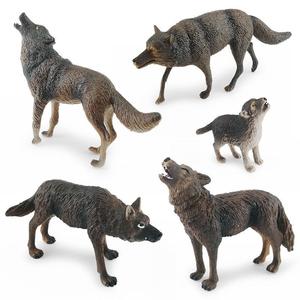 <span class=keywords><strong>Serie</strong></span> Xinhen Cross-border Simulation Brown <span class=keywords><strong>Wolf</strong></span>: Modello statico da scrivania con funzioni di urlo, caccia, allevamento e camminata. - Product Image 3