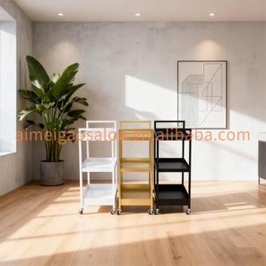 Carrello ausiliario moderno a tre strati per salone di <span class=keywords><strong>bellezza</strong></span>, - Product Image 4