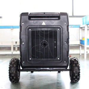 Générateur diesel portable à onduleur <span class=keywords><strong>BISON</strong></span> BSX7000I (CHINE) 7000W avec démarrage électrique 24V CC et démarrage par lanceur manuel, sortie 380V CA 50/60Hz - Product Image 4