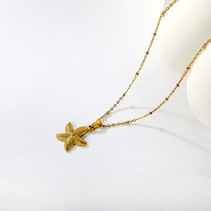 Collar con Colgante de Sol en Acero Inoxidable, Cadena para Clavícula, Accesorio de Joyería de Moda, Diseño Geométrico para Uso Diario y Fiestas - Product Image 4