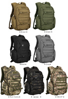 Sac à dos tactique de survie unisexe Oxford imperméable MOLLE camouflage pour trekking, protection et activités de plein air, randonnée, chasse 36-56L