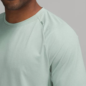 เสื้อยืดผู้ชายแขนสั้นใส่เล่นกีฬาวิ่งแห้งเร็วเสื้อใส่ไปยิมลำลองใส่สบาย - Product Image 2