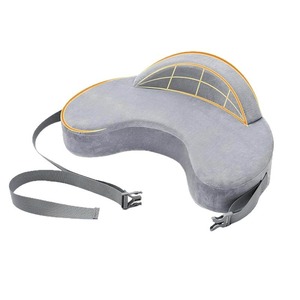 Almohada de Lactancia en Forma de U, Gris, de Felpa, con Espuma Viscoelástica, Soporte para Lactancia Materna, Funda Extraíble, Lavable a Máquina - Product Image 5