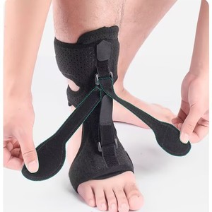 Attelle orthopédique Jiufuku pour pied tombant, taille standard, en nylon, pour la correction de la douleur au pied et au talon - Product Image 1