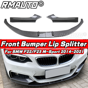 ลิ้นกันชนหน้า สปอยเลอร์ ดิฟฟิวเซอร์ ครอบกันชน สำหรับ BMW ซีรีส์ 2 F22/F23 M235i M240i M-Sport ปี 2014-2021 รุ่นใหม่ - Product Image 1