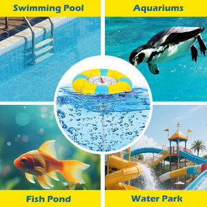 Termômetro de piscina flutuante Grande mostrador PVC ABS Termômetro de água durável para piscina Spa <span class=keywords><strong>Pond</strong></span> - Product Image 6