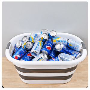 Manufacturer Direct Sales in Stock Modern Style Large <strong>Plastic</strong> Storage <strong>Baskets</strong> Multiple Colors for Clothing Use - Product Image 3