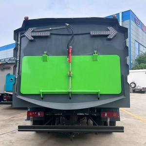 Camión barredor de calles Dongfeng de 15 CBM para trabajo pesado con componente de motor principal y barredora de polvo - Product Image 5