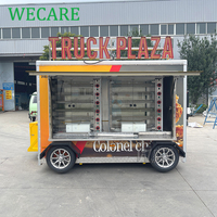 VIN Petite Camionnette Rapide pour Hot-dogs, Glaces, Café, Burgers, Remorque de Restauration Mobile, Camion de Thé aux Bulles avec Équipement de Cuisine Complet