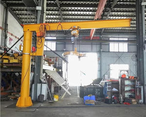 Équipement <span class=keywords><strong>de</strong></span> levage à bas prix 90 degrés 180 degrés 360 degrés grue à flèche articulée sur pilier monté au sol - Product Image 1