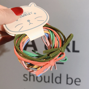 Haarbanden Voor Dik Haar 6 Stuks Grote Elastics Scrunchies Geen Schade Paardenstaart Houders Voor Vrouwen Mannen En Meisjes - Product Image 6