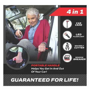 Nouvelles poignées de soutien élégantes 4-en-1 pour véhicule, poignée de soutien multifonctionnelle pour voiture, barre d'aide de sécurité pour porte - Product Image 3