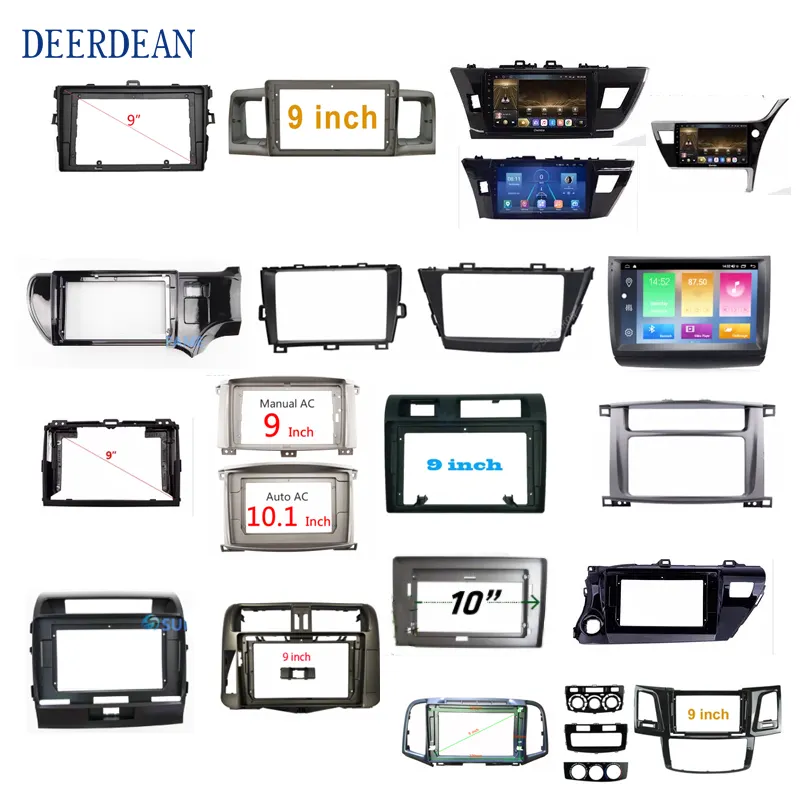 Odm/Oem Factory Outlet Andere Interieur Accessoires Auto Radio Speler Dashboard Auto Video Android Dashboard Auto Dvd-speler frame