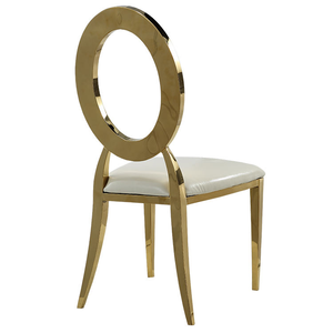 "Vente en gros de location de chaises de mariage en métal doré ou en acier inoxydable" - Product Image 3