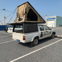 Mini Caravana Ligera de Aluminio para Camioneta con Tienda de Campaña en el Techo, Caravanas para Camionetas en Venta