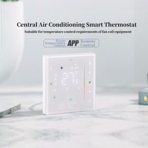 Beca BAC-006 Smart Room Programmier bares Wifi 2/4 Rohr 3 Fan Speed Control Fan Coil Thermostat für den Schul gebrauch - Product Image 6