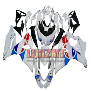 Kit d'injection pour <span class=keywords><strong>SUZUKI</strong></span> <span class=keywords><strong>GSXR</strong></span>-1000 K9 1000CC 2009 2010 2011 2012 144No.<span class=keywords><strong>125</strong></span> <span class=keywords><strong>GSXR</strong></span> 1000 CC GSXR1000 13 14 15 16 Carénage blanc brillant - Product Image 1