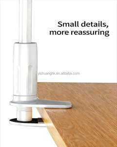 Soporte para Teléfono Móvil de Aleación de Aluminio con Rotación de 360 Grados, Brazo Largo con Clip, Multifuncional, Ajustable, para Escritorio - Product Image 3