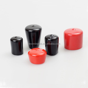 圆管保护盖平盖3毫米硅橡胶端盖 - Product Image 5