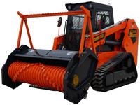 Accesorio para cortacésped de tierra forestal Skid Steer Tree Forestry Mulcher para maquinaria de construcción para diversas industrias