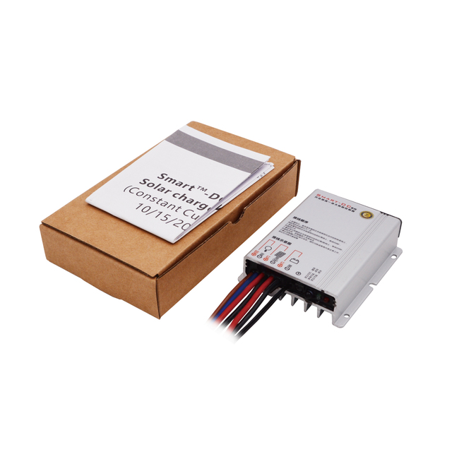 10A 20A PWM Solar Panel Street Light Charge Controller 12V 24V System Voltage ROHS Certified