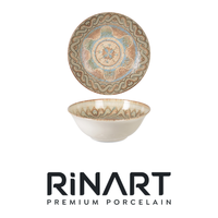 Bol Celest Ø 15 cm en Porcelaine Fine Premium, Impression Numérique, Porcelaine Rinart
