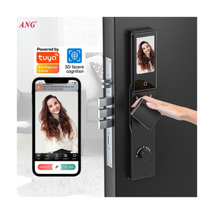 Cao Cấp Tuya Wifi Điều Khiển Từ Xa Khóa Cửa Với Máy Ảnh Chuông Cửa Đẩy Kéo Sinh Trắc Học Mặt Palm Tĩnh Mạch Công Nhận Thông Minh Khóa - Product Image 1