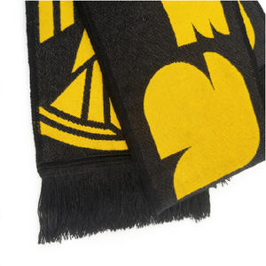 Bufandas Largas de Acrílico Personalizadas al por Mayor con Patrón de Letras para Aficionados de la Selección Nacional de Alemania a la Copa <span class=keywords><strong>Mundial</strong></span> de Fútbol - Product Image 3