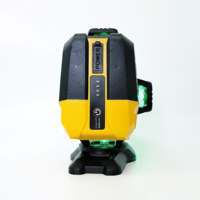 Niveau laser vert 16 lignes avec base rotative auto-nivelante pour un nivellement précis