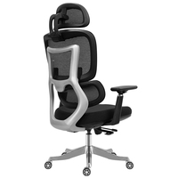 Chaise de jeu ergonomique à dossier haut pivotante avec appui-tête, vente en gros directe d'usine