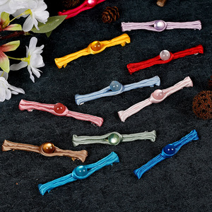 Chất lượng cao thân thiện với môi trường Cổ Điển Trung Quốc Nút Nút ếch đóng cửa với hạt Cổ Điển Trung Quốc phong cách - Product Image 4