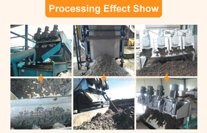 Prensa de tornillo industrial para tratamiento de aguas residuales, separador de sólidos y líquidos, máquina deshidratadora de lodos, máquina de deshidratación de lodos - Product Image 5