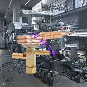 Yuhuan usine nouvelle vanne d'expansion thermique en cuivre pour refroidisseur de pompe à chaleur de toit pour hôtels de <span class=keywords><strong>restaurant</strong></span> à domicile - Product Image 3